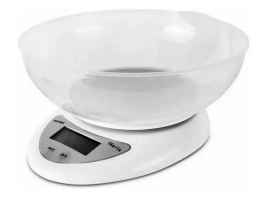 BALANZA COCINA DIGITAL CON BOWL.